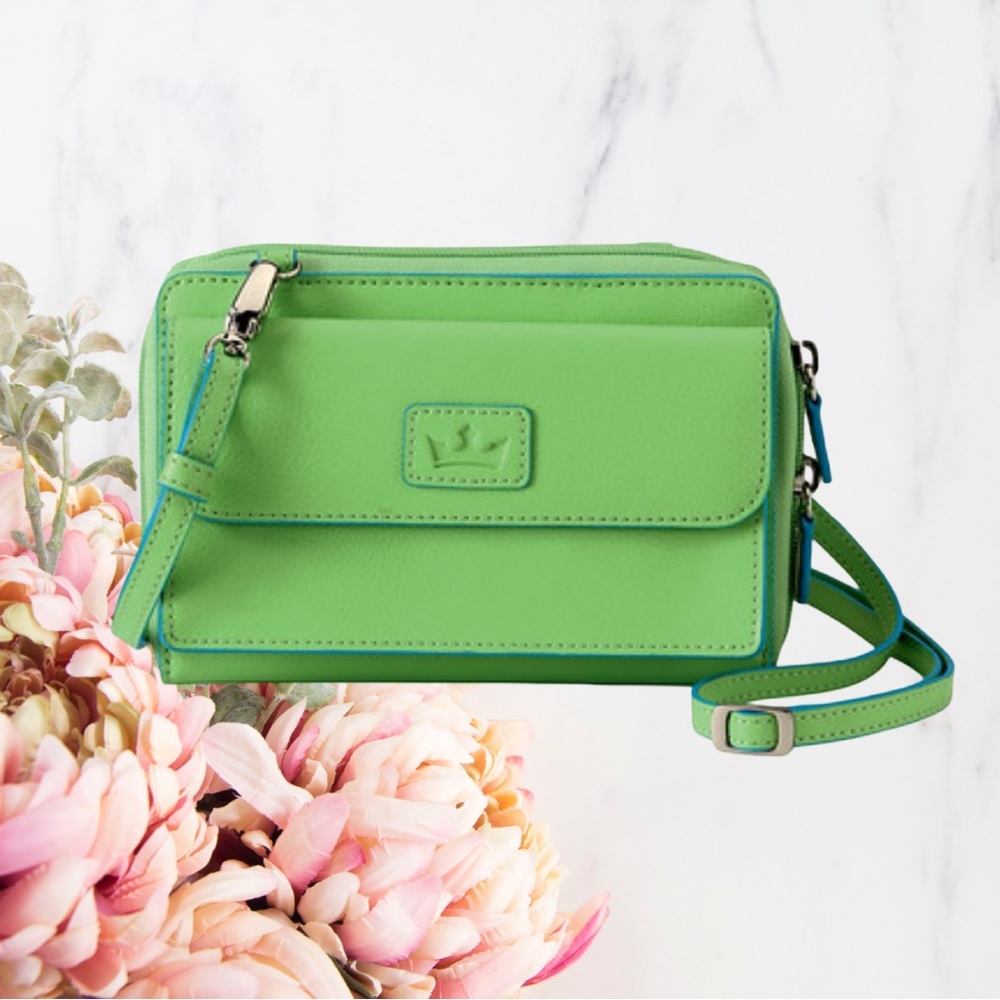 Baekgaard Ultimate Travel Crossbody Wallet Green